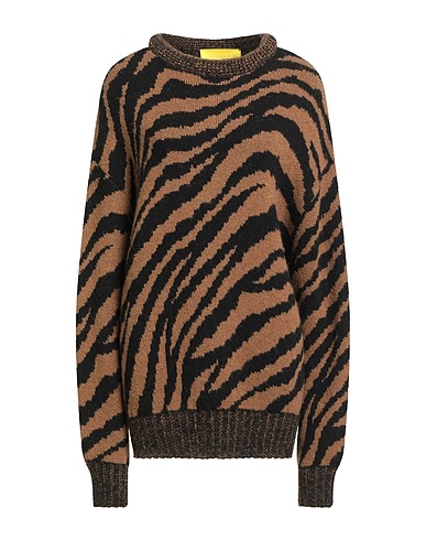 AKEP Jumper INSPIRED BY AKEP Light brown 59% Acrylic, 18% Polyamide, 13% Wool, 10% Alpaca wool