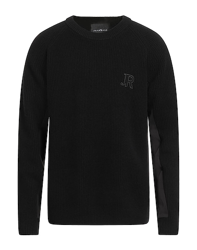 JOHN RICHMOND Jumper Black 100% Merino Wool