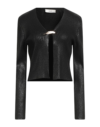 AKEP Cardigan Black 52% Viscose, 26% Polyester, 22% Polyamide