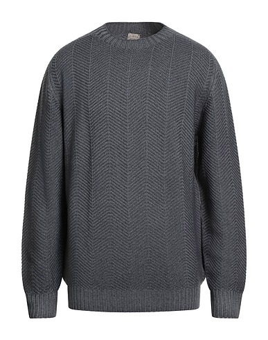 H953 Jumper Grey 100% Merino Wool
