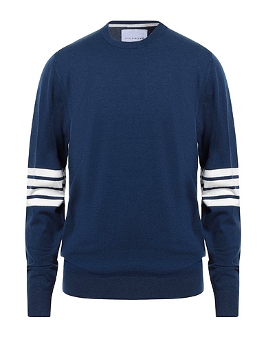 RICHMOND X Jumper Navy blue 52% Viscose, 28% Polyester, 20% Polyamide
