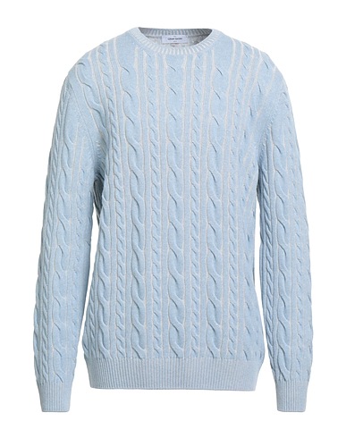 GRAN SASSO Jumper Light blue 80% Virgin Wool, 10% Viscose, 10% Cashmere