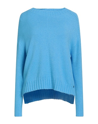 KARTIKA Pullover Azurblau 50% Viskose, 27% Polyester, 23% Polyamid