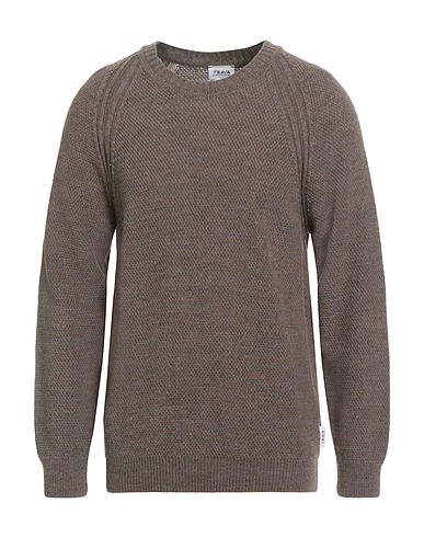 BERNA Jumper Taupe 60% Wool, 40% Acrylic