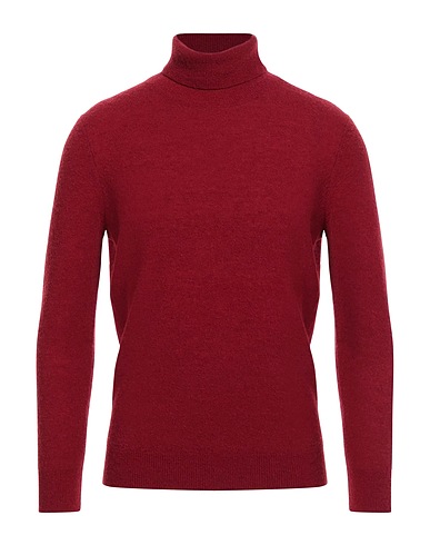 KANGRA Turtleneck Burgundy 70% Wool, 30% Polyamide