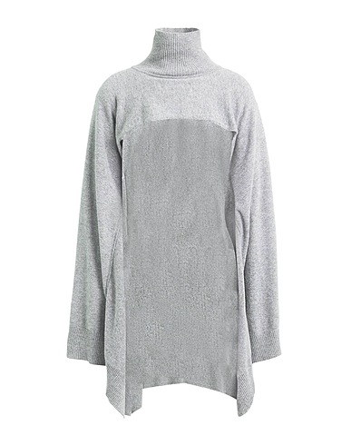 SUOLI Polo neck Grey 40% Virgin Wool, 25% Viscose, 25% Polyamide, 10% Cashmere