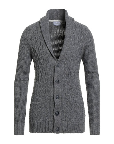 BERNA Cardigan Grey 60% Acrylic, 20% Polyamide, 20% Wool