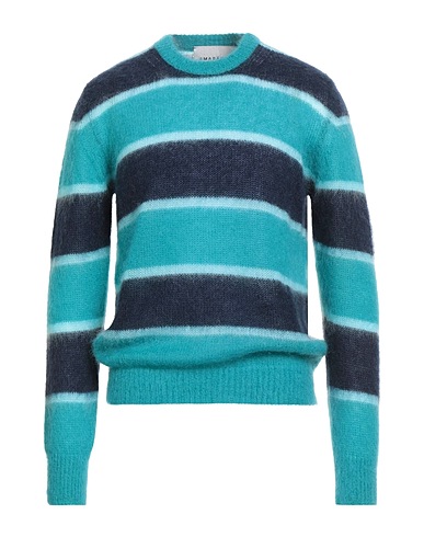 AMARANTO Sweater Midnight blue 50% Mohair wool, 32% Polyamide, 18% Wool