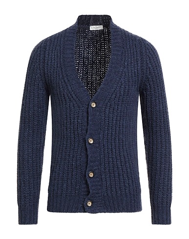 BECOME Cardigan Navy 55% Acrylic, 23% Wool, 22% Polyamide