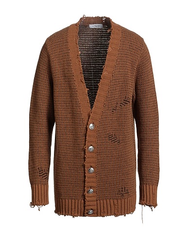 PAOLO RAGAZZINI Cardigan Camel 100% Wool