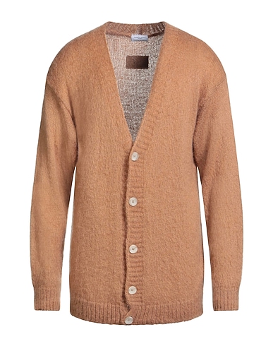 FAMILY FIRST  Milano Cardigan Camel 50% Mohair wool, 30% Polyamide, 20% Acrylic