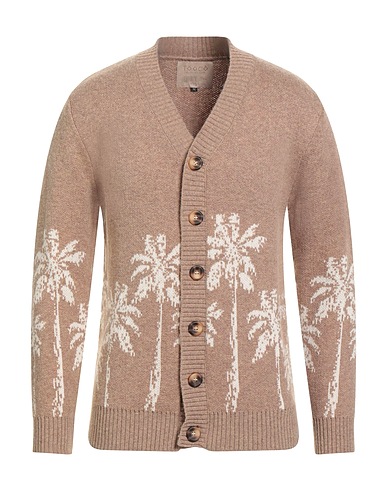 TOOCO Cardigan Nocciola 40% Poliammide, 40% Viscosa, 10% Lana, 10% Cachemire