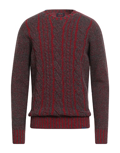 BOB Sweater Red 100% Wool