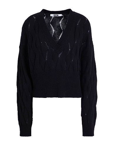 GRIFONI Jumper Black 80% Wool, 20% Polyamide