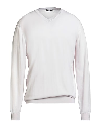 ALPHA STUDIO Jumper THE FINE ESSENTIALS LILLA 100% Merino Wool