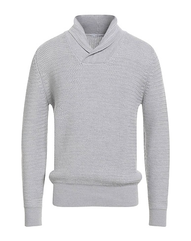 KANGRA Polo neck Light grey 100% Wool