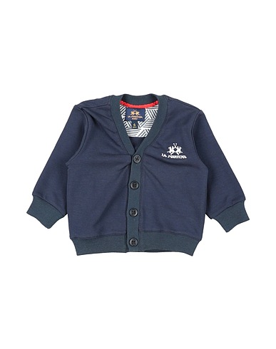 LA MARTINA Strickjacke Nachtblau 95% Baumwolle, 5% Elastan