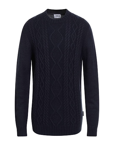 BERNA Pullover Blu notte 60% Acrilico, 20% Poliammide, 20% Lana