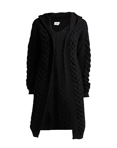 BERNA Cardigan Black 54% Acrylic, 26% Polyester, 20% Wool