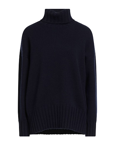 ALPHA STUDIO Dolcevita Blu navy 100% Cachemire