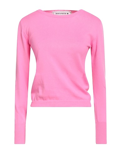 SHIRTAPORTER Pullover Magenta 100% Baumwolle