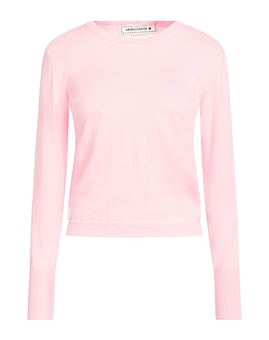 SHIRTAPORTER Sweater Light pink 100% Cotton