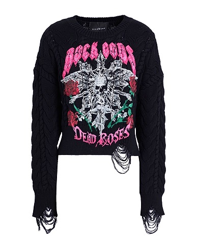 JOHN RICHMOND Sweater Black 100% Cotton