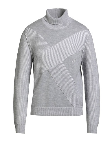 JOHN RICHMOND Polo neck Grey 100% Wool