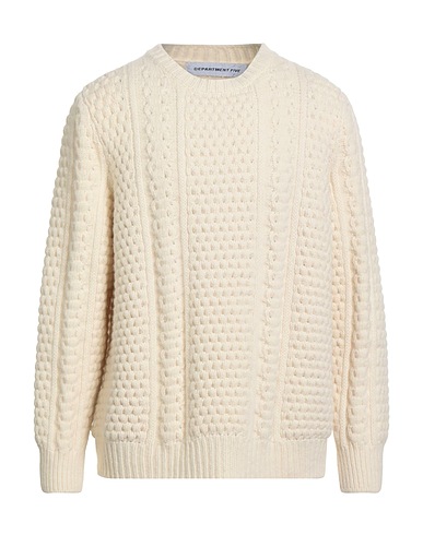 DEPARTMENT 5 Pullover Off white 100% Lana Vergine