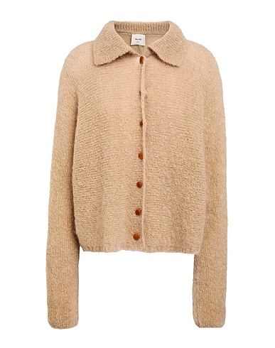 ALYSI Cardigan Beige 53% Lana mohair, 45% Poliammide, 2% Elastan