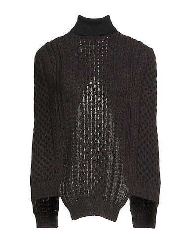 FENDI Polo neck 100% Wool, Polyamide