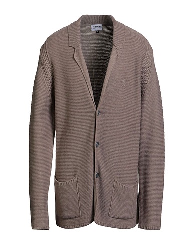 BERNA Cardigan Taupe 70% Acrylic, 30% Wool
