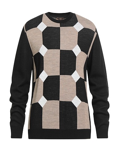 BERNESE Milano Jumper Black 50% Wool, 50% Modal