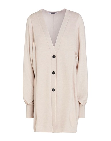 GRIFONI Cardigan Light grey 100% Virgin Wool