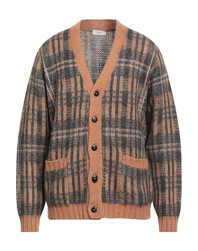 BECOME Cardigan Camel 50% Acrylic, 30% Polyamide, 10% Wool, 10% Mohair wool
