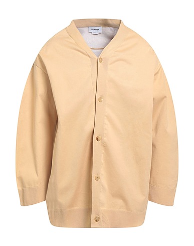 HED MAYNER Cardigan Beige 100% Cotton