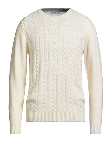 DIKTAT Sweater Cream 32% Cotton, 24% Viscose, 20% Merino Wool, 20% Polyamide, 4% Cashmere