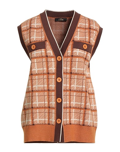 TWINSET Cardigan Orange 50% Viscose, 28% Polyester, 22% Polyamide