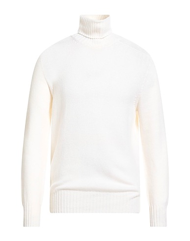 MALO Dolcevita Off white 100% Cachemire
