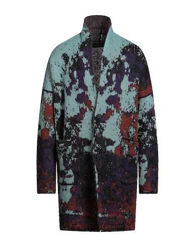 ISABEL BENENATO Cardigans TURCHESE 35% Mohair wool, 35% Alpaca wool, 30% Polyamide