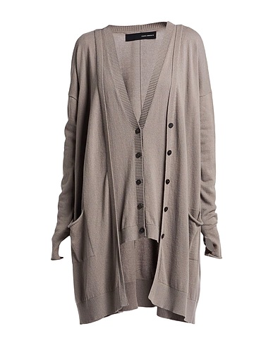 ISABEL BENENATO Cardigan Dark brown 100% Cashmere