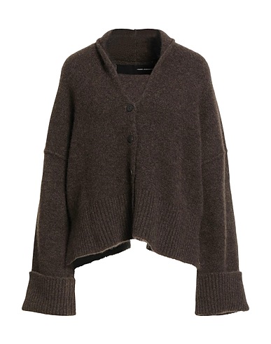 ISABEL BENENATO Kaschmirpullover  Dunkelbraun 72% Kaschmir, 16% Seide, 10% Polyamid, 2% Elastan