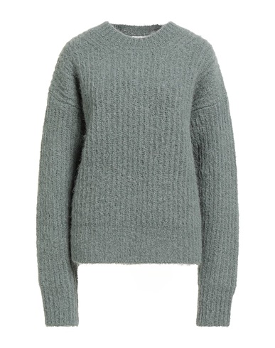 AMI ALEXANDRE MATTIUSSI Pullover Salbeigrün 41% Alpakawolle, 41% Mohairwolle, 16% Polyamid, 2% Elastan