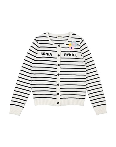 SONIA RYKIEL 가디건 화이트 100% 코튼