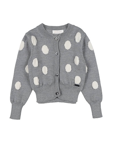 MONNALISA Strickjacke Grau 100% Wolle