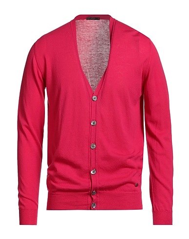 GRIFONI Cardigan Fuchsia 100% Cotton