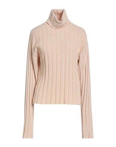 MARELLA Polo neck Beige 50% Wool, 30% Polyamide, 20% Cashmere