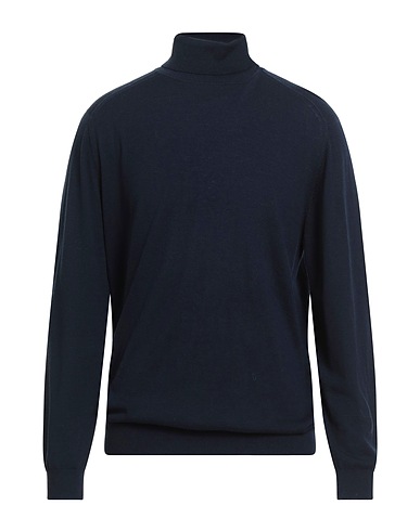 DIKTAT Polo neck Midnight blue 100% Merino Wool