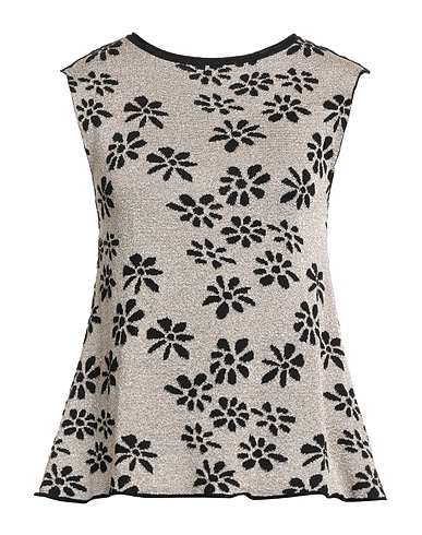 ALESSIA SANTI Jumper Black 60% Cotton, 27% Viscose, 13% Polyester