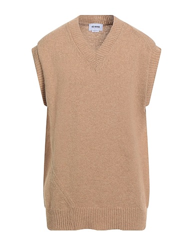 HED MAYNER Jumper Sand 100% Virgin Wool